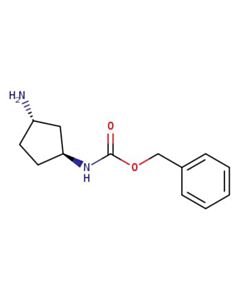 Astatech BENZYL ((1S,3S)-3-AMINOCYCLOPENTYL)CARBAMATE; 1G; Purity 95%; MDL-MFCD32661497